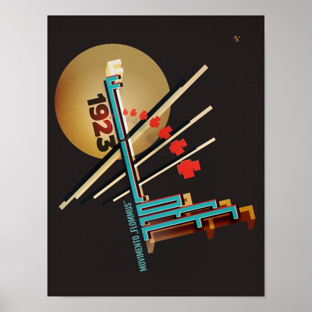 Movimento FLommus 1923 Construct Poster (Framsidan)