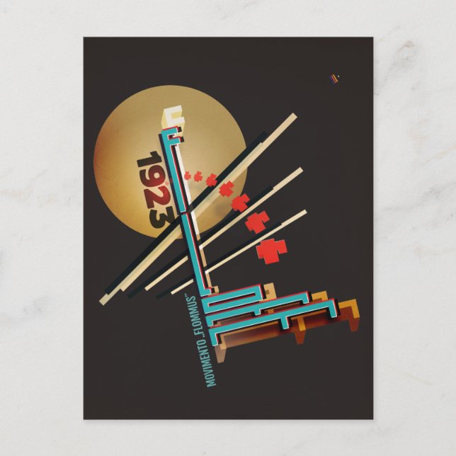 Movimento FLommus tankeskapelse 1923 Vykort (Framsida)