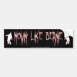 Movin lik Bernie bildekal