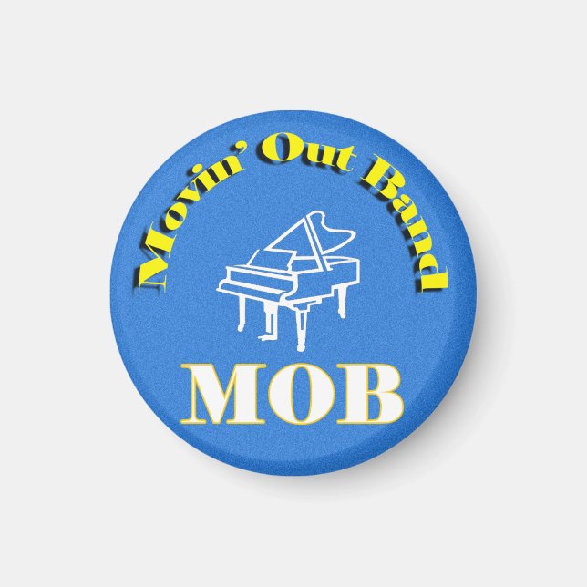 Movin' Out Band Magnet (Framsidan)