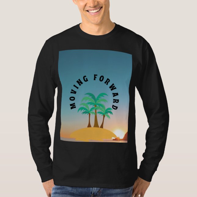 Moving Forward t shirt design  (Framsida)