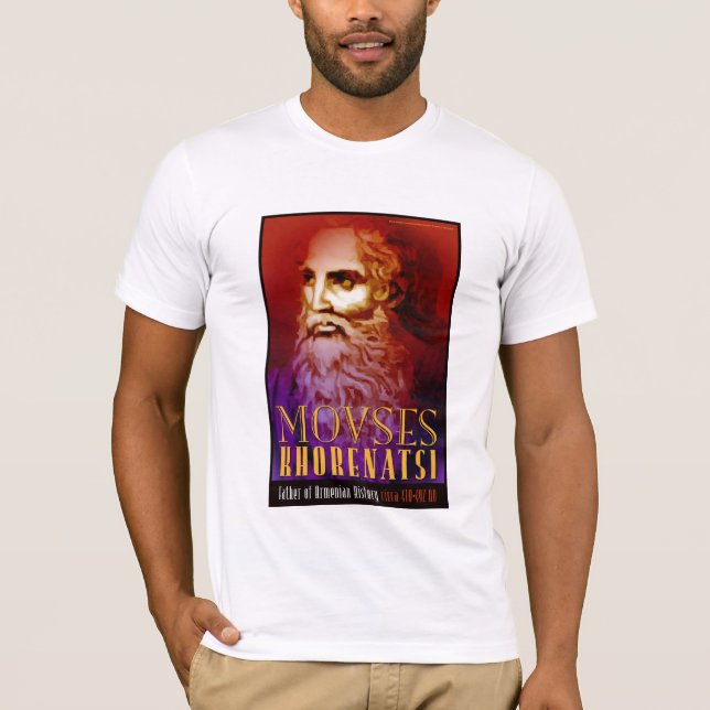 MOVSES KHORENATSI, far av armenisk historia Tröja (Framsida)