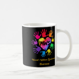Mowat Wilson Syndrome Awareness Händer Gift Kaffemugg