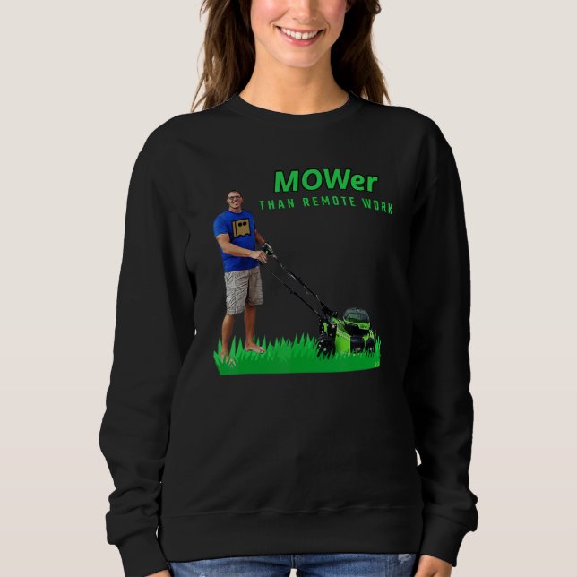 MOWer than remote work 888 Ryanls Live T Shirt (Framsida)