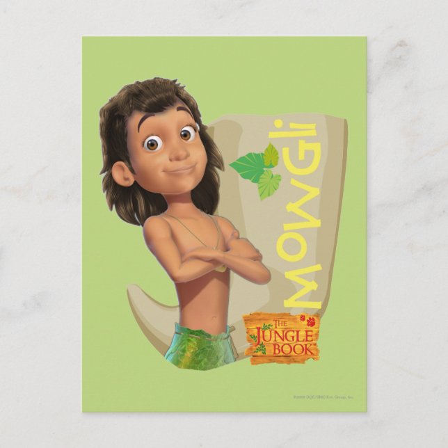 Mowgli 1 vykort (Framsida)