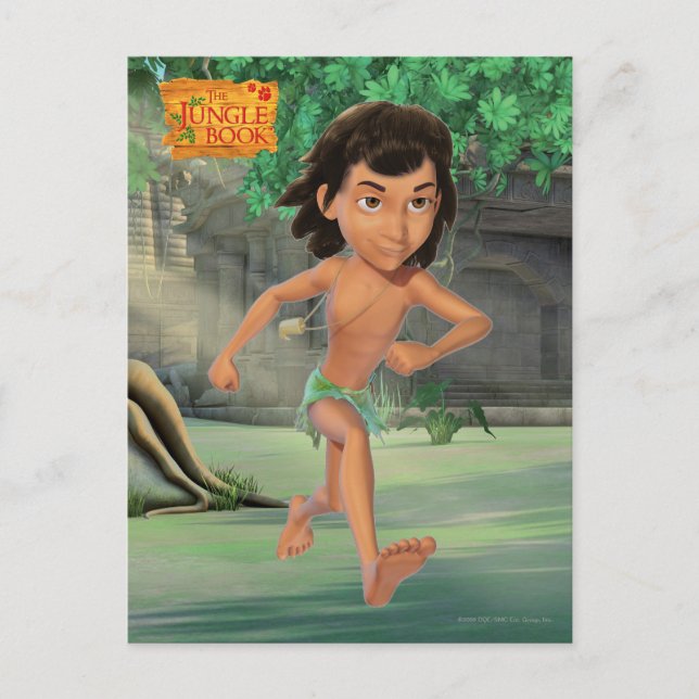 Mowgli 3 vykort (Framsida)