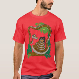 Mowgli Kaa Hypnotisera Affisch T Shirt