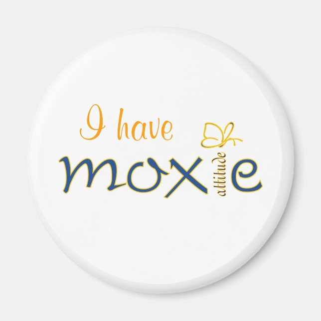 Moxie Attitude Magnet (Framsidan)
