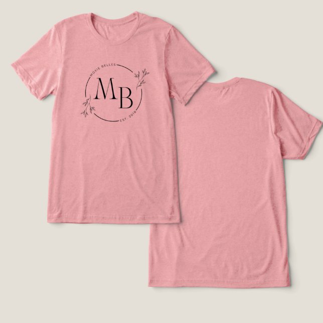 Moxie Belles Team Shirt T Shirt (Design fram och bak)