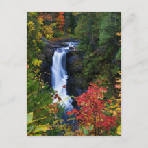 Moxie Falls in Maine Postcard