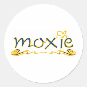 Moxie Runt Klistermärke