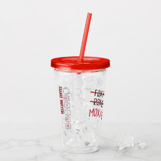 Mox's Misto - Akryltorktumlare Take Away Mugg