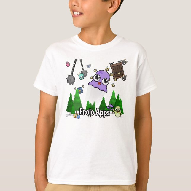 Moy Adventure: Boy's T-Shirt (Framsida)