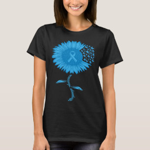Moyamoya Disease Awareness Blue Ribbon butterfly S T Shirt