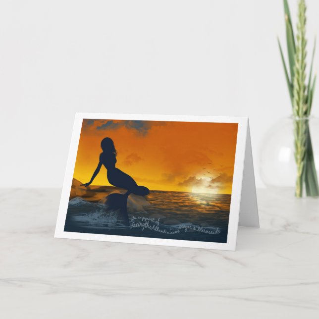 Moyers hälsningskort för Sjöjungfruar Kort (Framsida)