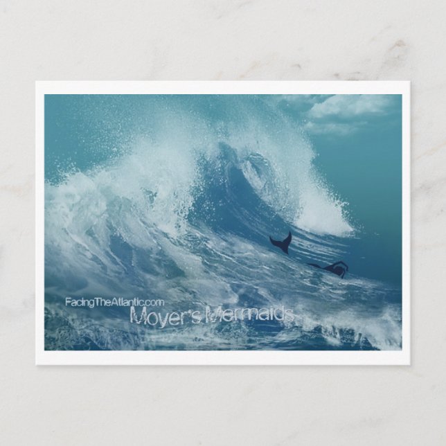 Moyers vykort för Sjöjungfruar (Framsida)