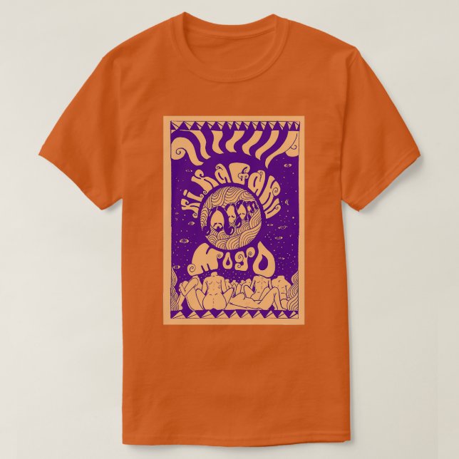 MOYO Kikagaku Moyo inspirerad design T Shirt (Design framsida)
