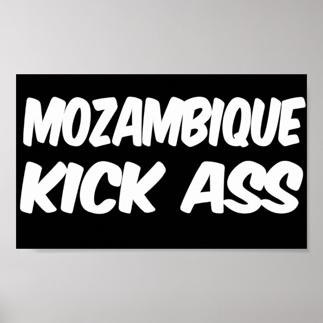 MOZAMBIQUE POSTER (Framsidan)
