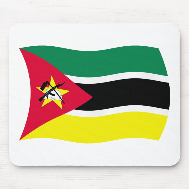 Mozambiques flagga Musmatta (Framsidan)