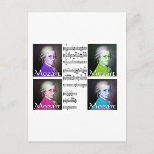 Mozart Älskare Gifts Vykort