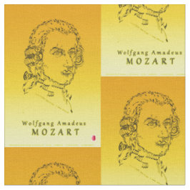 Mozart ansikte musiken tyg