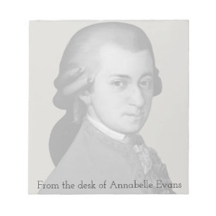 Mozart Anteckningsblock