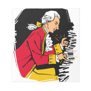 Mozart Anteckningsblock