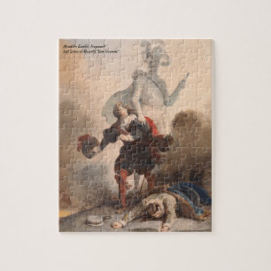 Mozart Don Giovanni Opera Vintage Illustration Pussel