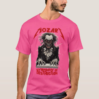 Mozart Funny Heavy-Metall Shirts Classical Music B T Shirt