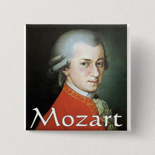 Mozart gåvor för musikälskare knapp