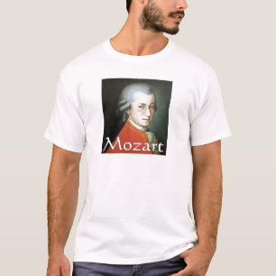 Mozart gåvor för musikälskare t shirt