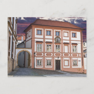 Mozart House Prag Vykort