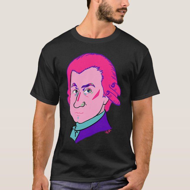 Mozart in Color T Shirt (Framsida)