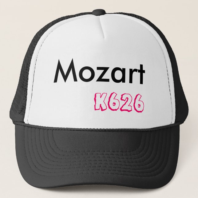 Mozart k626 truckerkeps (Framsida)