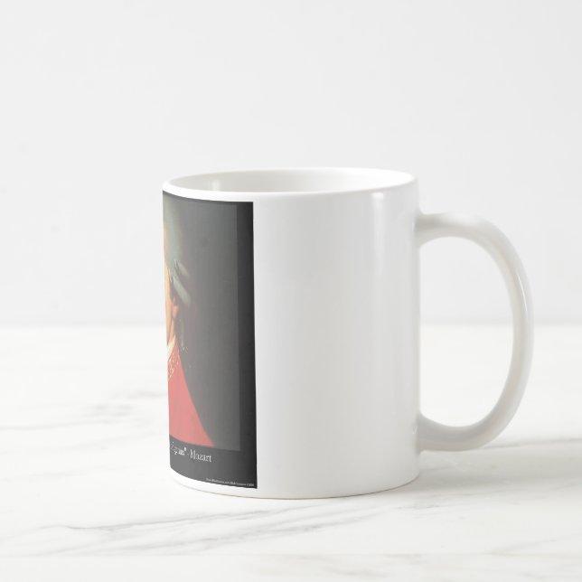Mozart "Kärlek Kärlek Kärlek" Citat Gåvor & Samlar Kaffemugg (Höger)