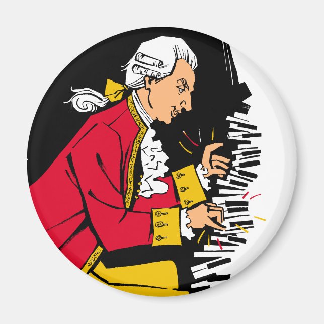 Mozart Magnet (Framsidan)