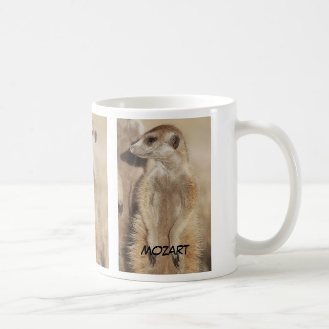 Mozart meerkatmugg kaffemugg (Höger)