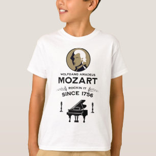 Mozart Musikälskare Present T Shirt