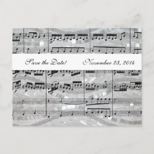 Mozart och pärlor Musik Spara datumet Meddelande Vykort