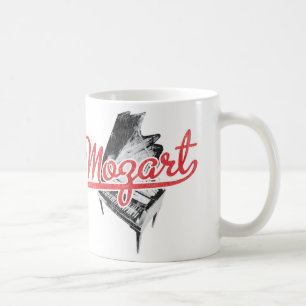 Mozart - Österrikisk Kompositör Musiker Kaffemugg
