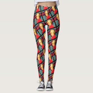 Mozart"pop-art"-bilder Leggings