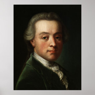Mozart Porträtt Poster