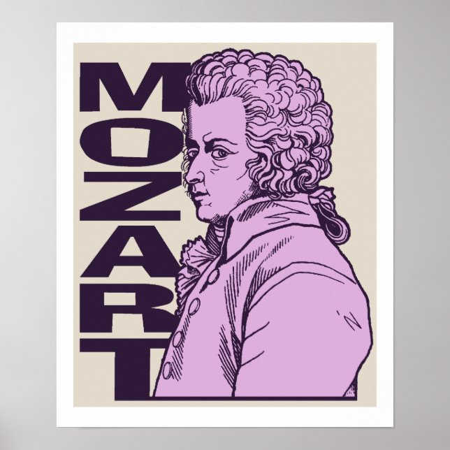 Mozart Poster (Framsidan)