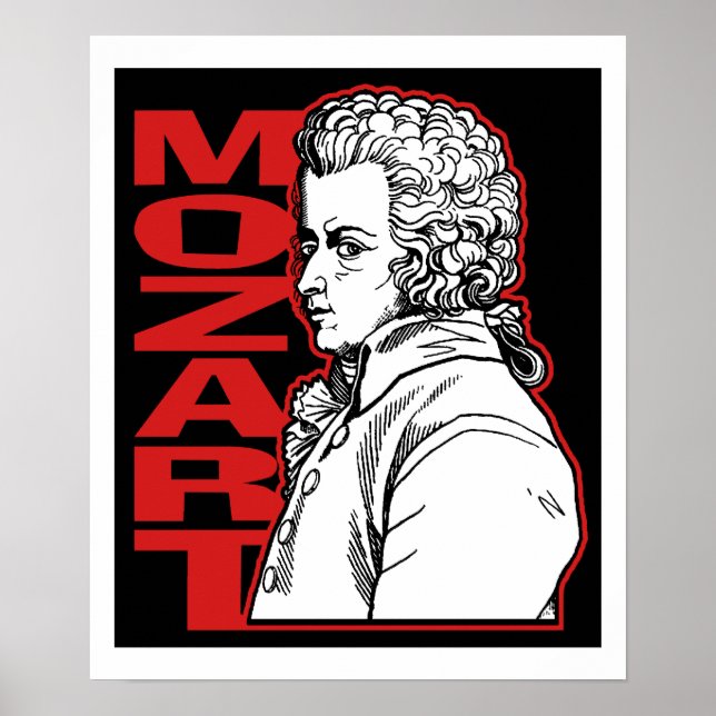 Mozart Poster (Framsidan)