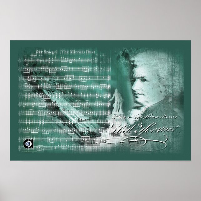 Mozart Poster (Framsidan)