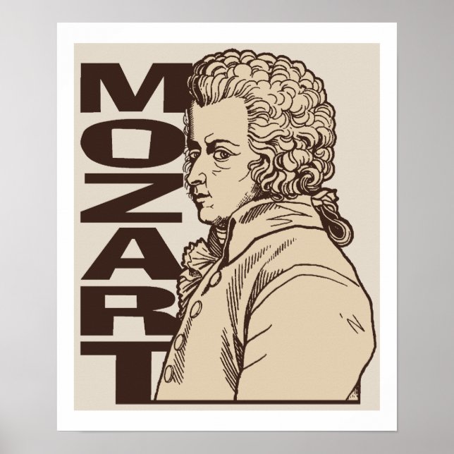 Mozart Poster (Framsidan)