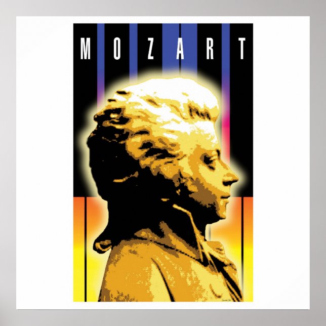 MOZART RAINBOW POSTER (Framsidan)