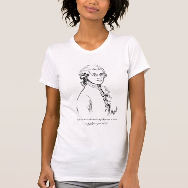 Mozart T-Shirt (Framsida)