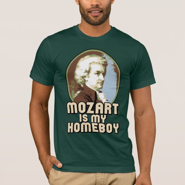 Mozart T-shirt (Framsida)