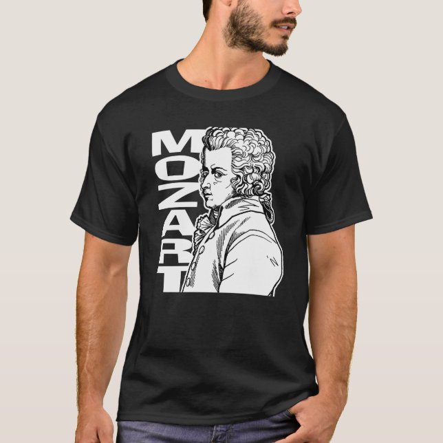 Mozart T Shirt (Framsida)